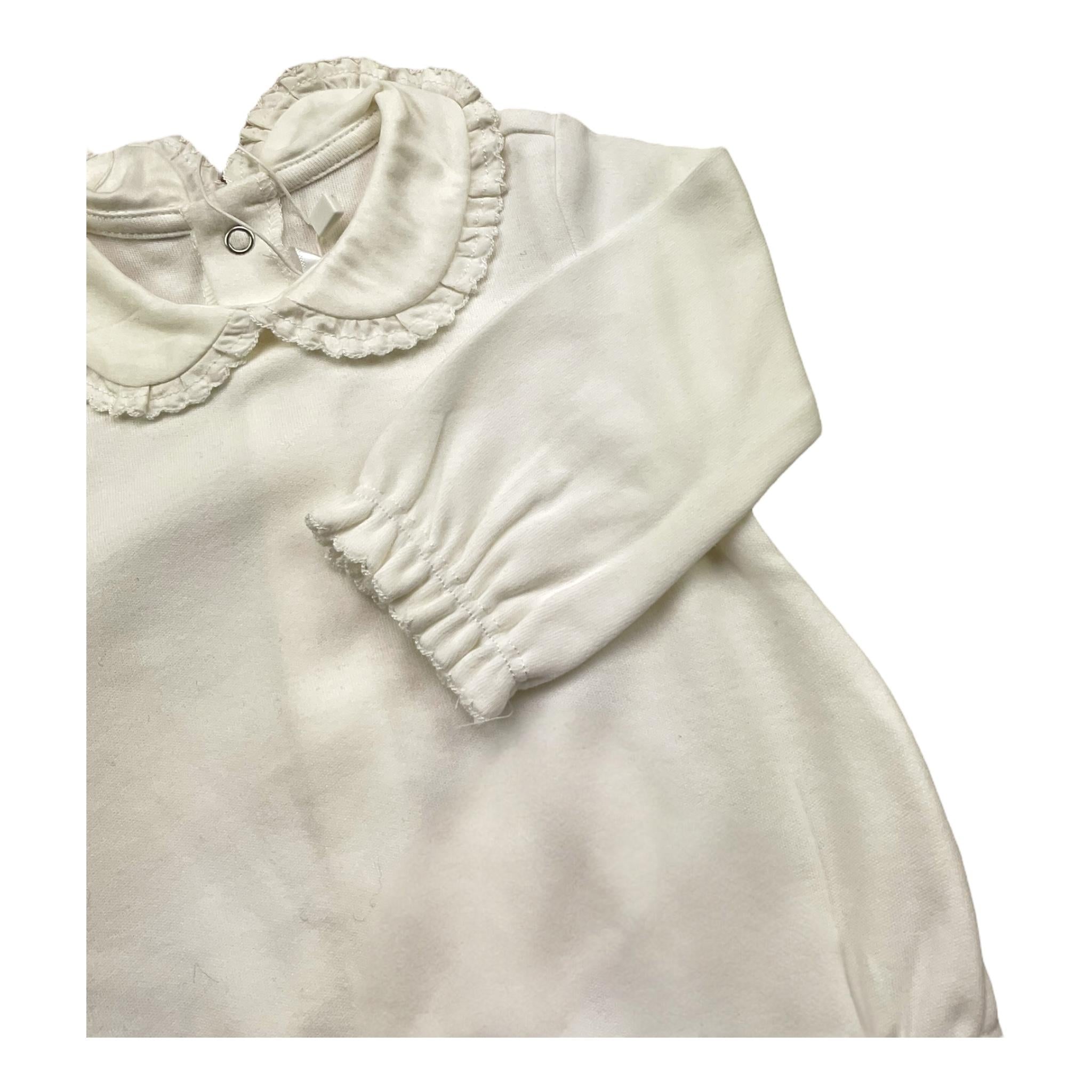 MAYORAL body camicia manica lunga tinta unita Bianco per Neonata 2701 BIANCO MAYORAL