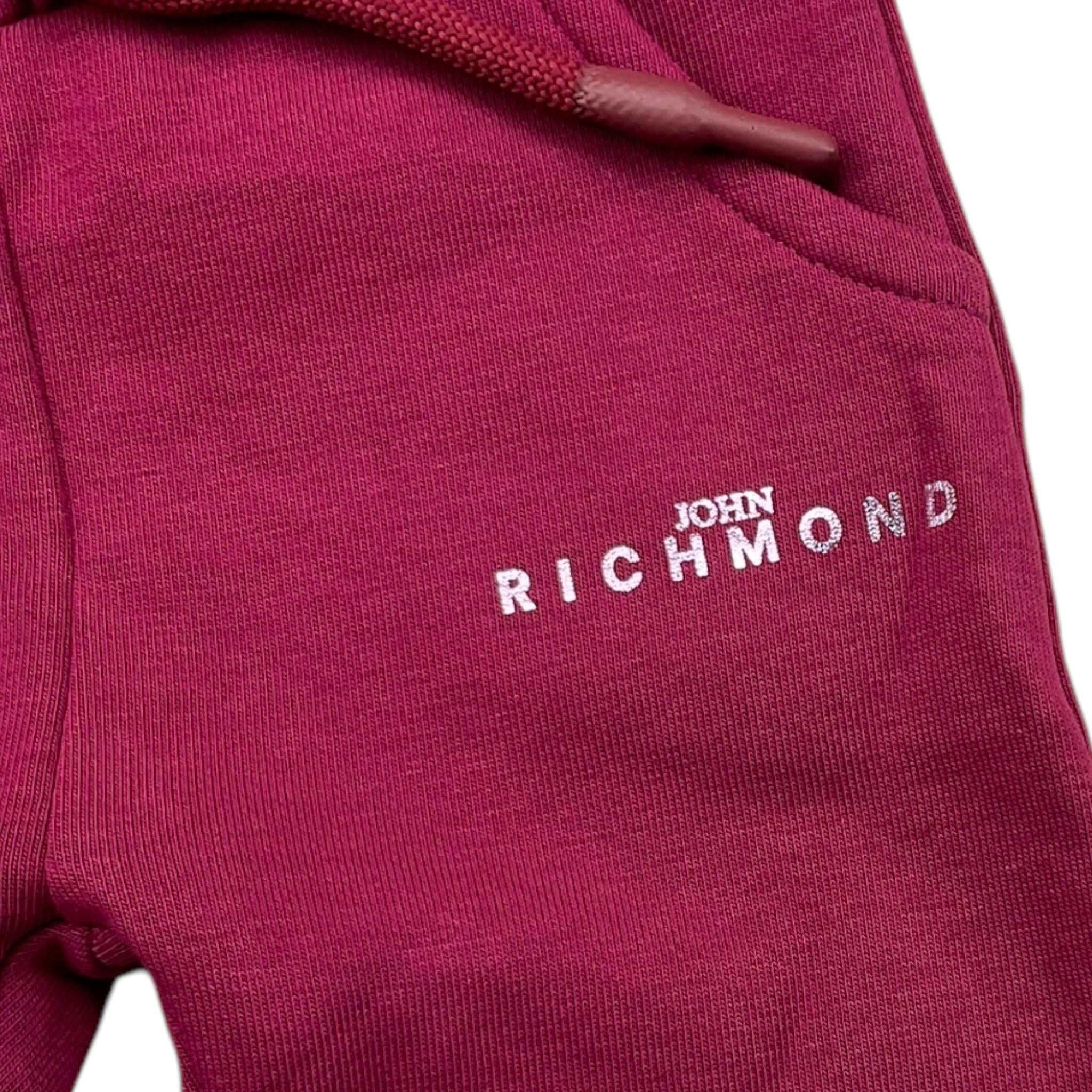JOHN RICHMOND completo 2pz bicolore shirt-pantalone Rosa per Neonato RIA25020CJJ ROSA JOHN RICHMOND