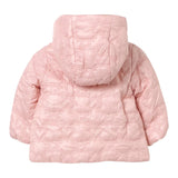 LIU JO giubbino tinta unita con cappuccio Rosa per Neonata HF4006X ROSA LIU JO