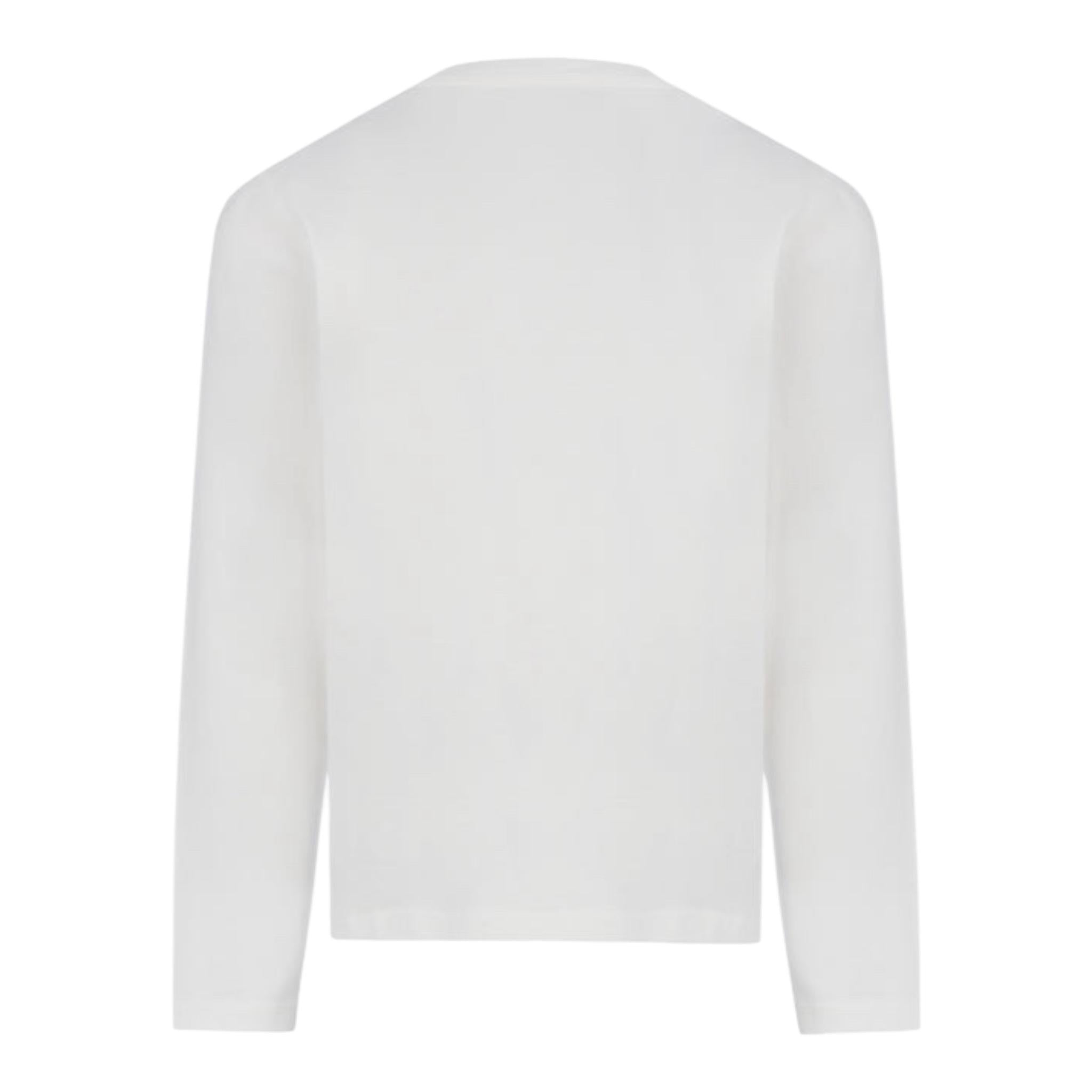 SAINT BARTH shirt girocollo tinta unita con brillantini Bianco per Bambina PENN001 BIANCO SAINT BARTH