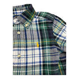 RALPH LAUREN camicia manica lunga stampa fantasia Verde per Neonato 322952201002N VERDE RALPH LAUREN