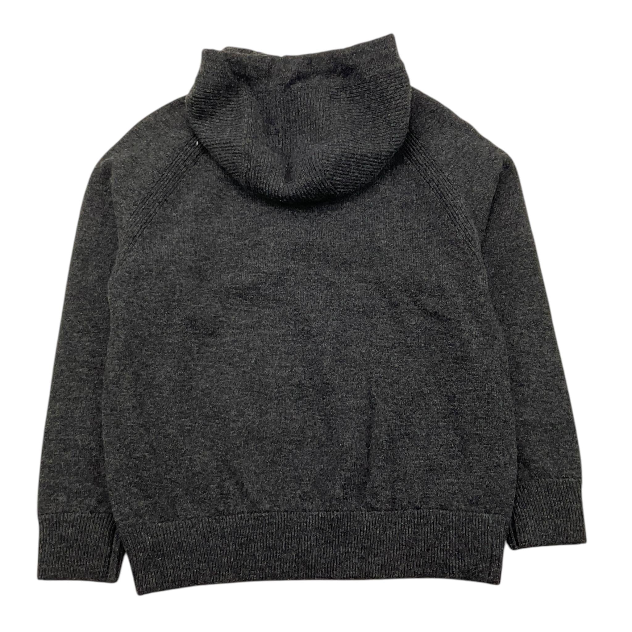 PAOLO PECORA maglia con cappuccio tinta unita Grigio per Bambino PP4101 GRIGIO PAOLO PECORA