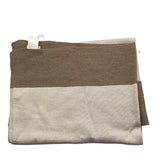 BARCELLINO coperta tinta unita con stampa Beige per Neonata 105323 BEIGE BARCELLINO