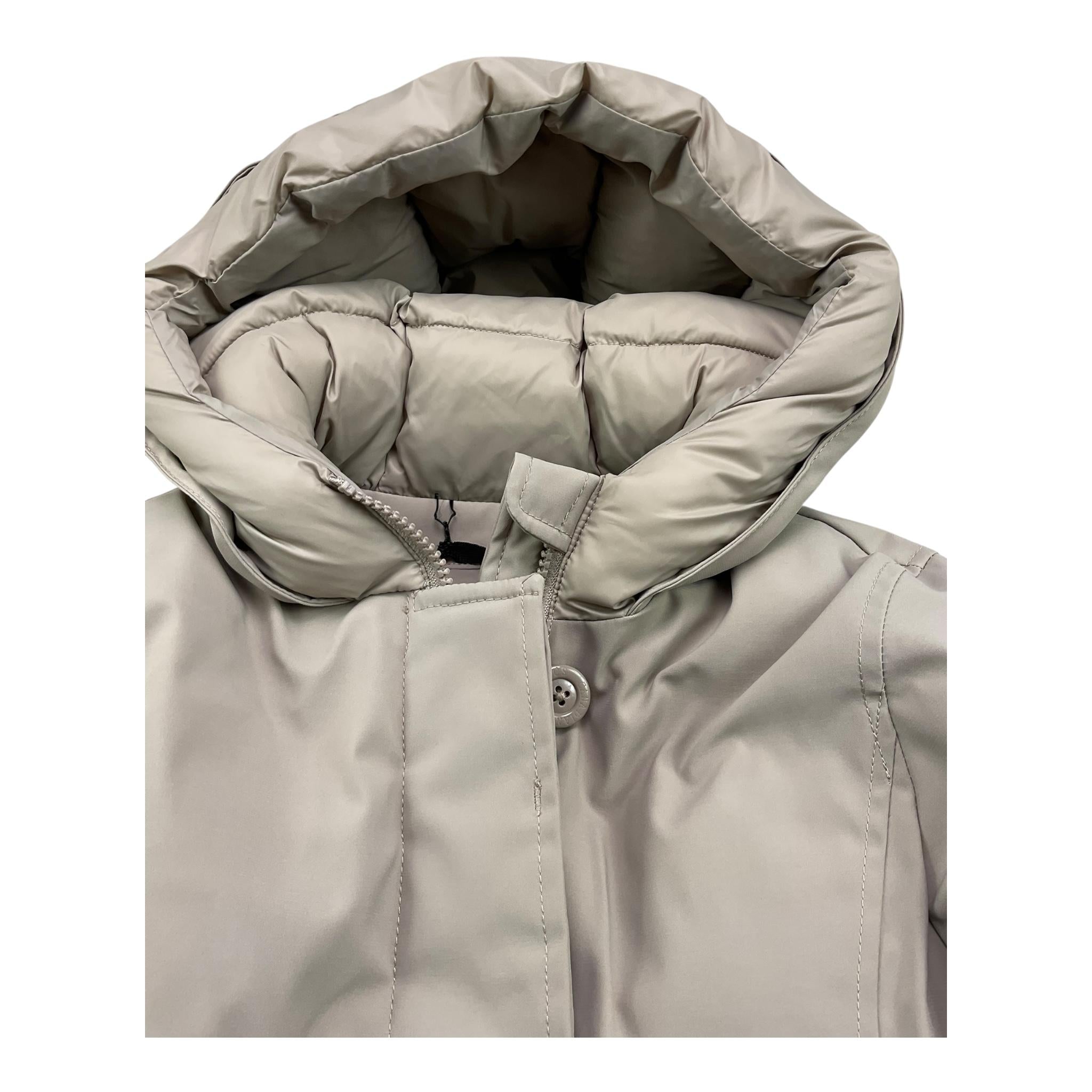 CANADIAN giubbino cn cappuccio tinta unia Fango per Bambino CNG224001WK FANGO CANADIAN