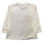 CESARE PACIOTTI shirt girocollo tinta unita con stampa Bianco per Neonato TSP5316BX BIANCO CESARE PACIOTTI