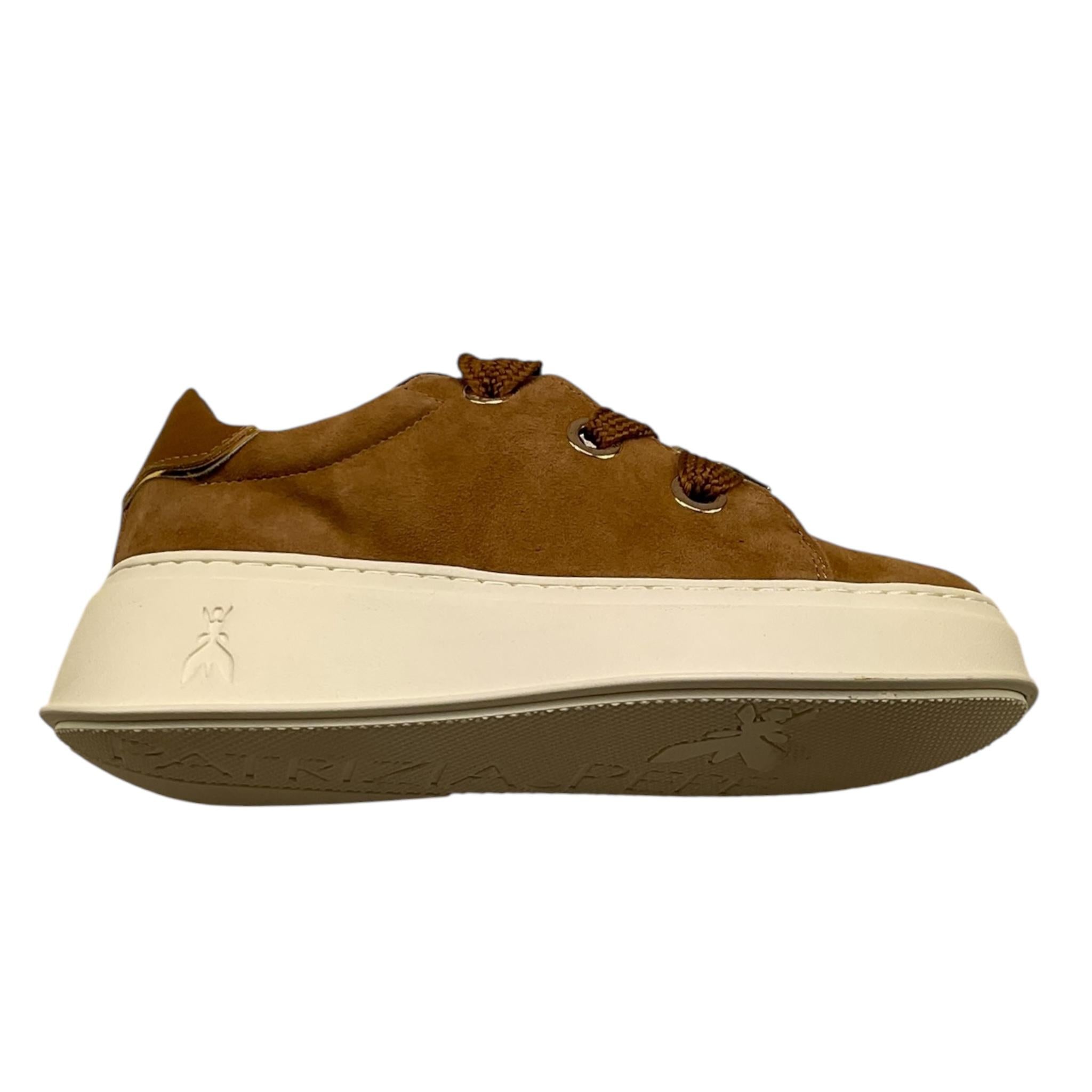 PATRIZIA PEPE sneakers tinta unita lacci e applicazione Cammello per Bambina PPJ85524 CAMMELLO PATRIZIA PEPE