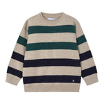 MAYORAL maglia tinta unita con fantasia a righe Sabbia per Bambino 4338X SABBIA MAYORAL