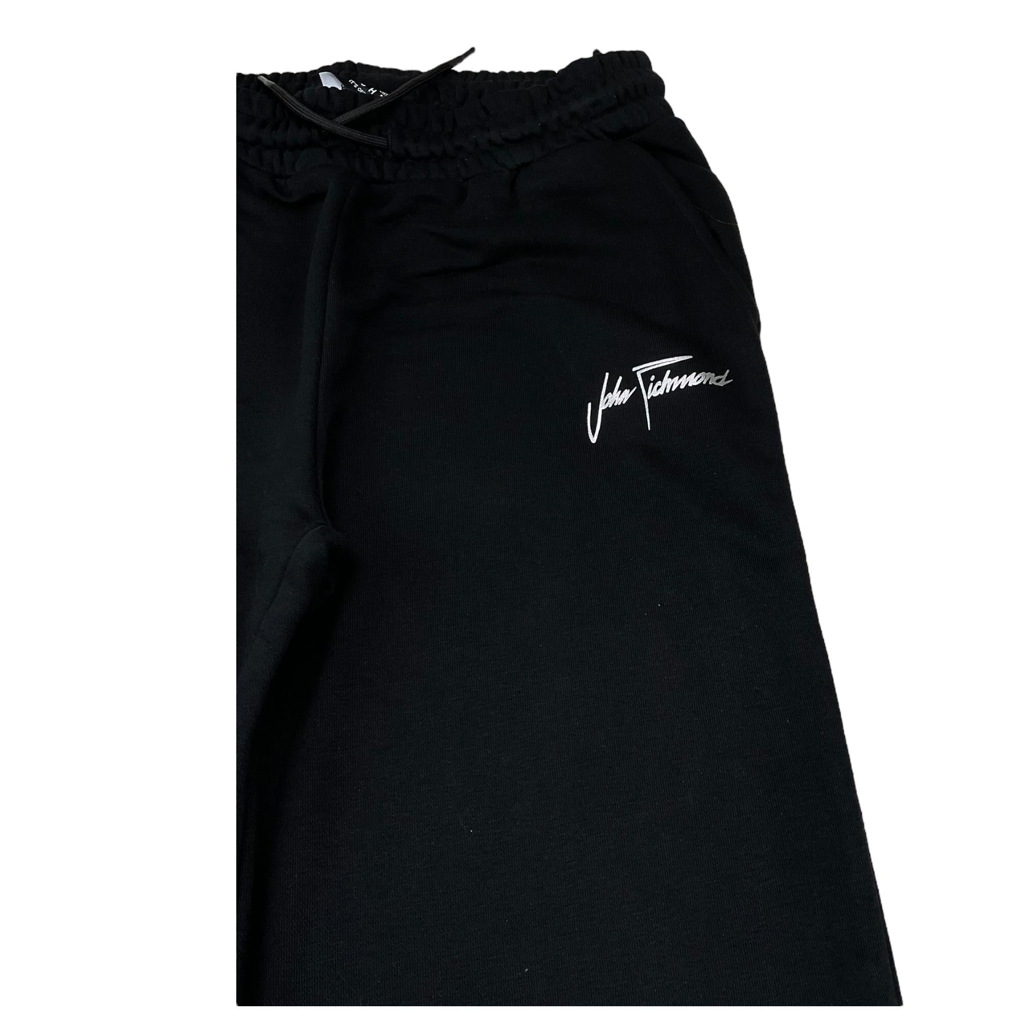 JOHN RICHMOND pantalone tinta unita modello palazzo Nero per Bambina RGA24059PA NERO JOHN RICHMOND
