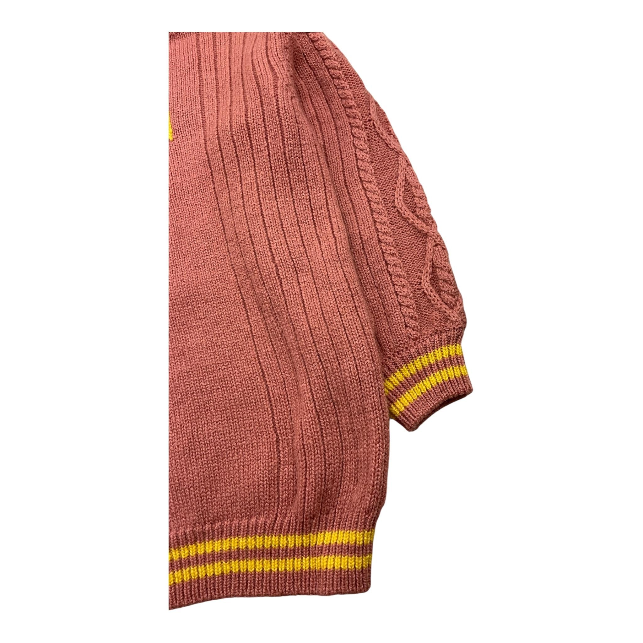 ELISABETTA FRANCHI abito manica lunga tinta unita cn logo Rosa per Bambina EGAB183J ROSA ELISABETTA FRANCHI