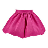 MONNALISA gonna tinta unita Magenta per Neonata 11B704 MAGENTA MONNALISA