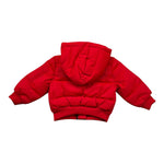 ICEBERG giubbino tinta unita con zip e cappuccio Rosso per Neonato GBICE5311B ROSSO ICEBERG