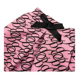 MISS BLUMARINE gonna tinta unita con elastico in vita e stampe logo Rosa per Bambina IF4081 ROSA MISS BLUMARINE