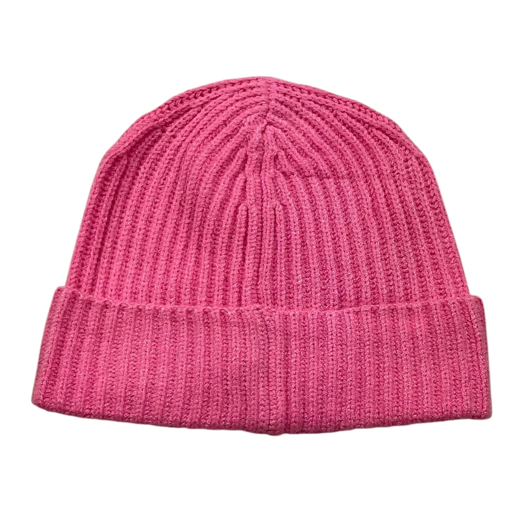 LIU JO cappello tinta unita con logo Rosa per Bambina KF4036 ROSA LIU JO