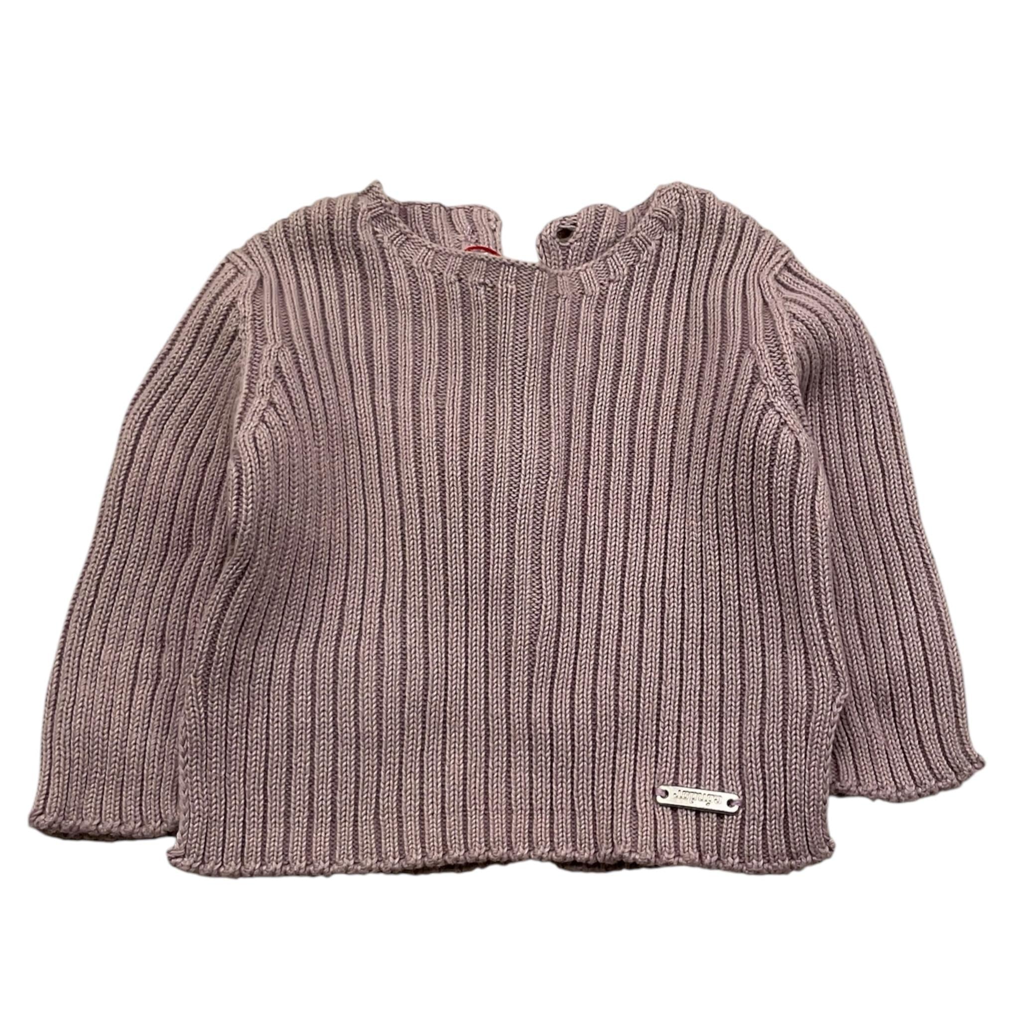 CND completo 2 pezzi maglia-culotte tinta unita Lilla per Neonata 928431 LILLA CND