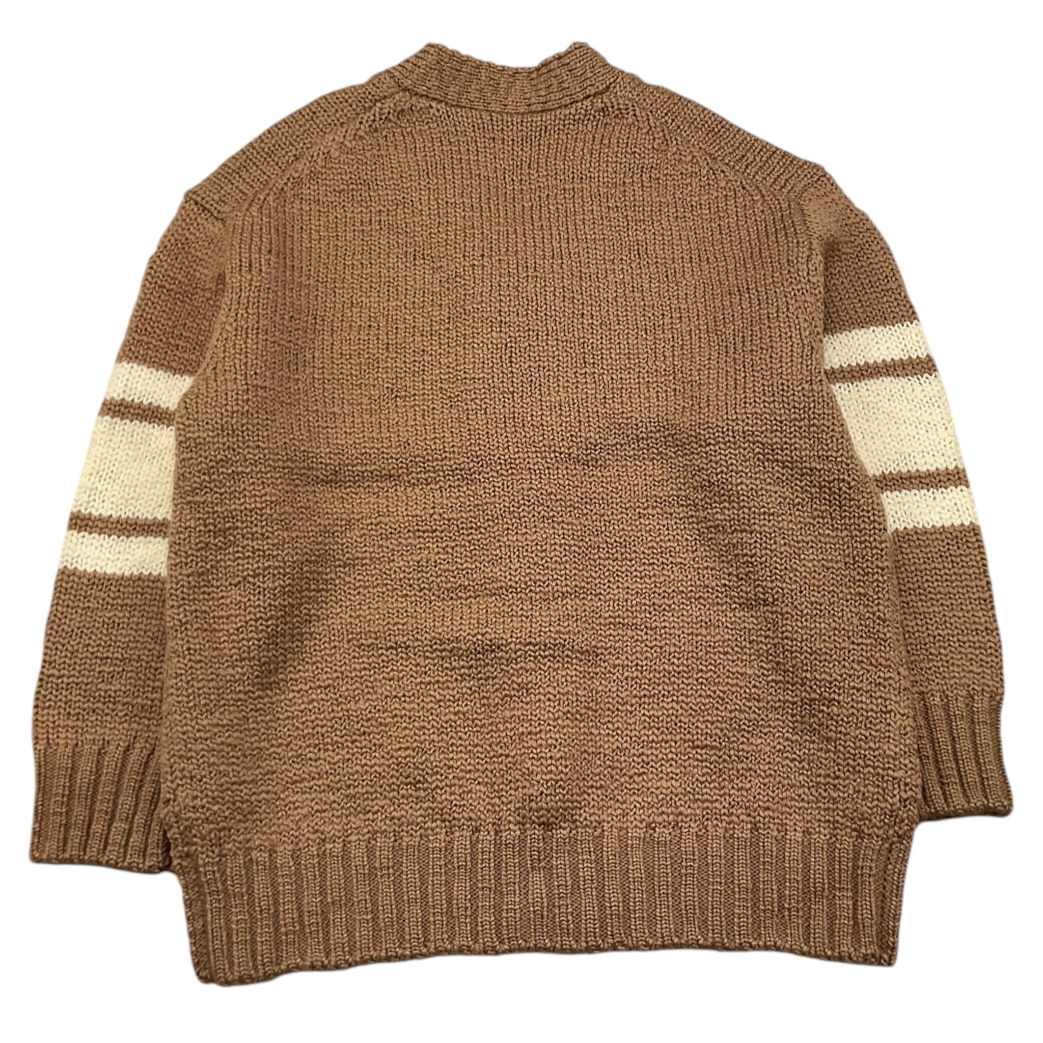 PAOLO PECORA cardigan tinta unita con scollo a v Beige per Bambino P4090 BEIGE PAOLO PECORA