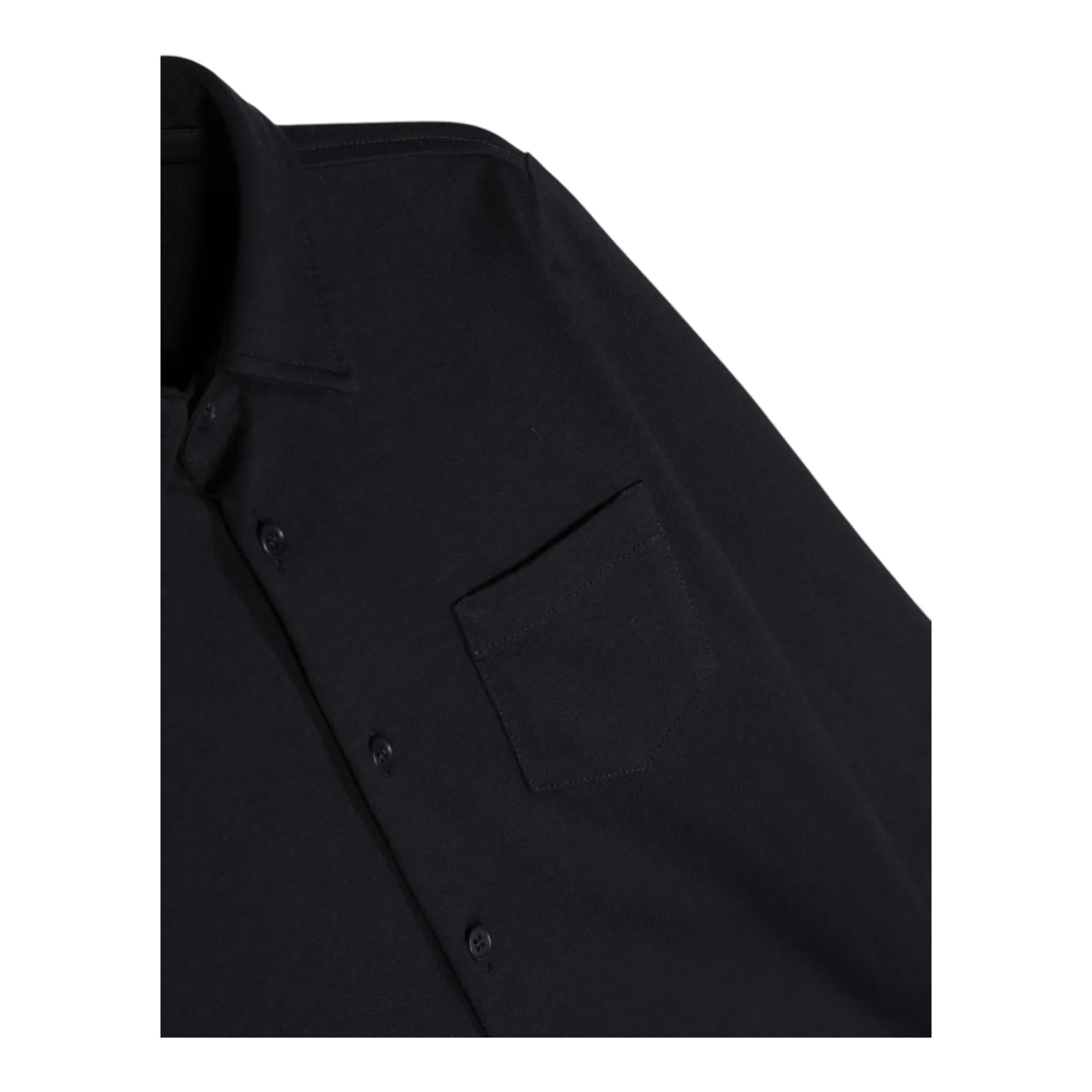 IL GUFO camicia tinta unita con taschino Blu per Neonato COACL049MF002 BLU IL GUFO