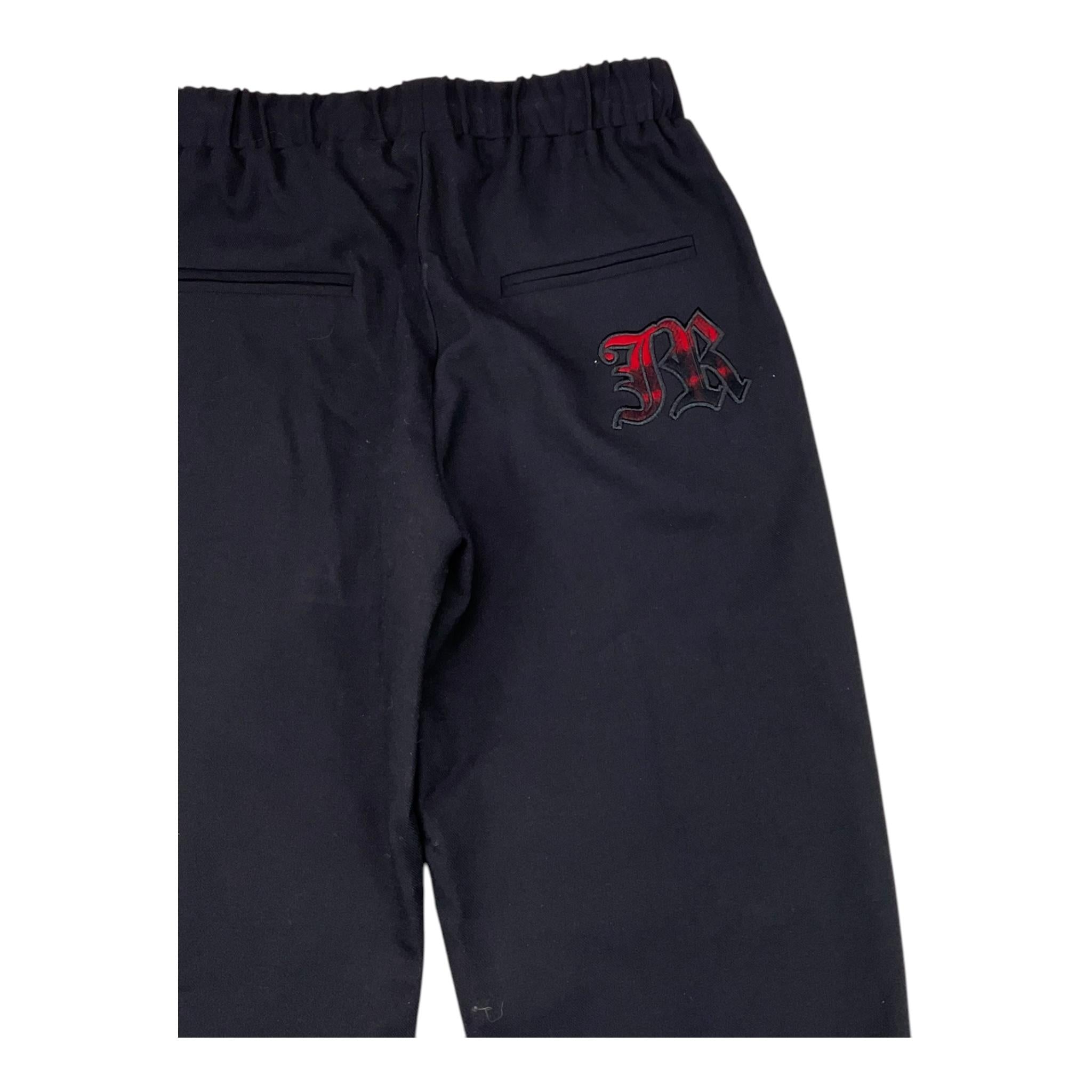 JOHN RICHMOND pantalone tinta unita cn elastico in vita Nero per Bambino RBA25162PA NERO JOHN RICHMOND