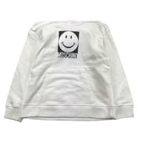 MOSCHINO felpa tinta unita con cappuccio e stampa Bianco per Bambino HUF09A BIANCO MOSCHINO