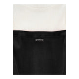 MONNALISA abito bicolore a costine Bianco/nero per Bambina 41D901 BIANCO/NERO MONNALISA