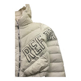 REFRIGUE giubbino tinta unita con zip e cappuccio Bianco per Bambina 2841O00006X BIANCO REFRIGUE
