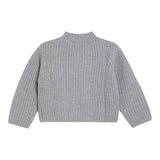 IL GUFO maglia mezzo collo tinta unita Grigio per Bambina A24MA454EM220J GRIGIO IL GUFO