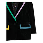 STELLA McCARTNEY giacca tinta unita in velluto Nero per Bambino TV2D54 NERO STELLA McCARTNEY