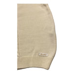 BARCELLINO gilet tinta unita scollo a v Panna per Bambino 105311 PANNA BARCELLINO