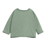 PLAY UP shirt girocollo tinta unita con stampa Verde per Neonato PA011AP11002 VERDE PLAY UP