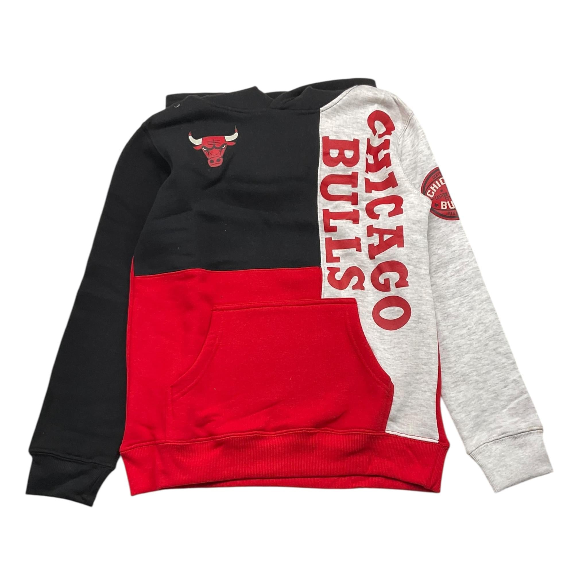 NBA felpa tricolore con stampa e cappuccio Rosso per Bambino EK2B7FHCWW ROSSO NBA