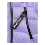 MONTEREGGI giubbino tinta unita con zip e cappuccio Lilla per Bambina FW48201 LILLA MONTEREGGI