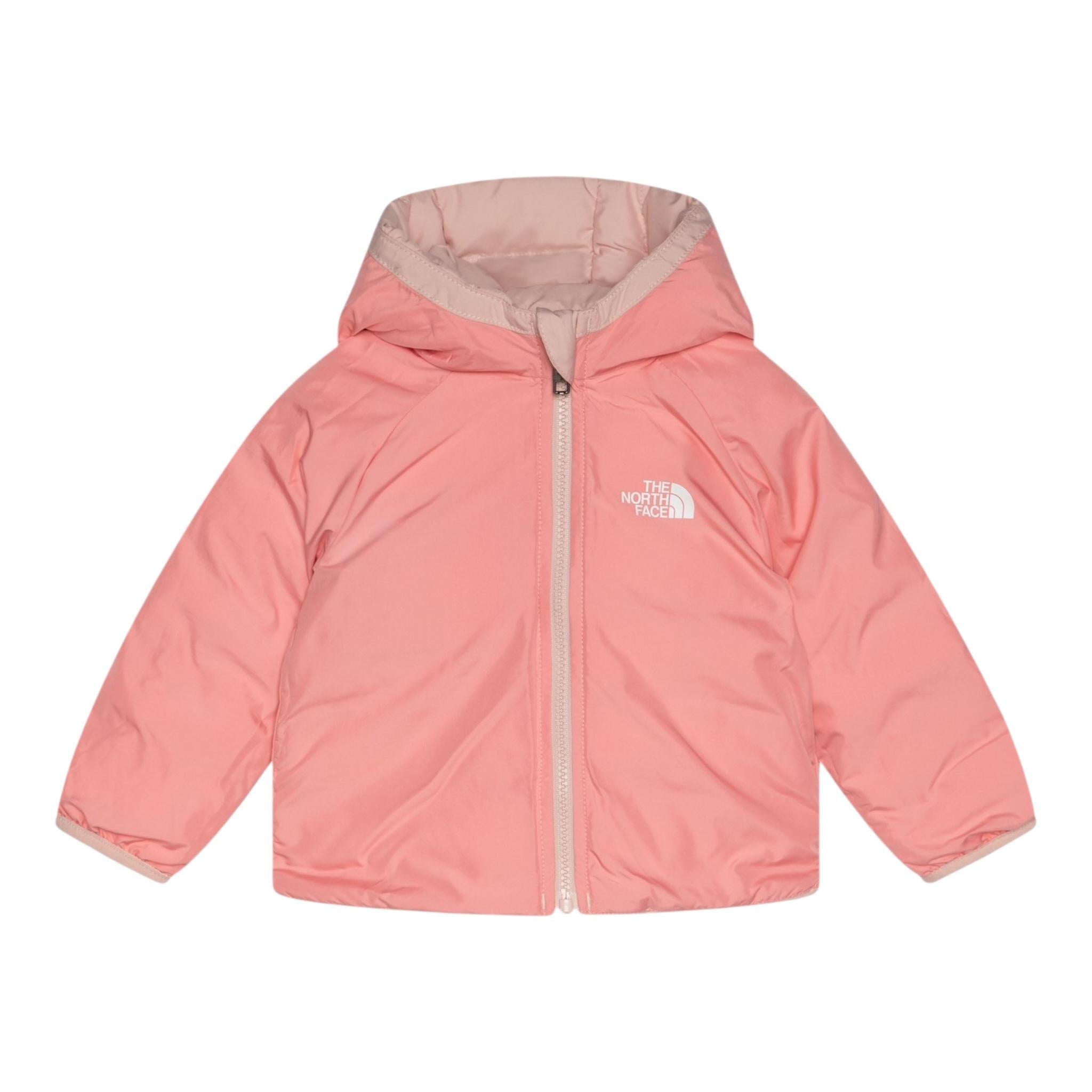 THE NORTH FACE giubbino bicolre reversibile con cappuccio e zip Rosa per Neonata NF0A88W3LK6X ROSA THE NORTH FACE