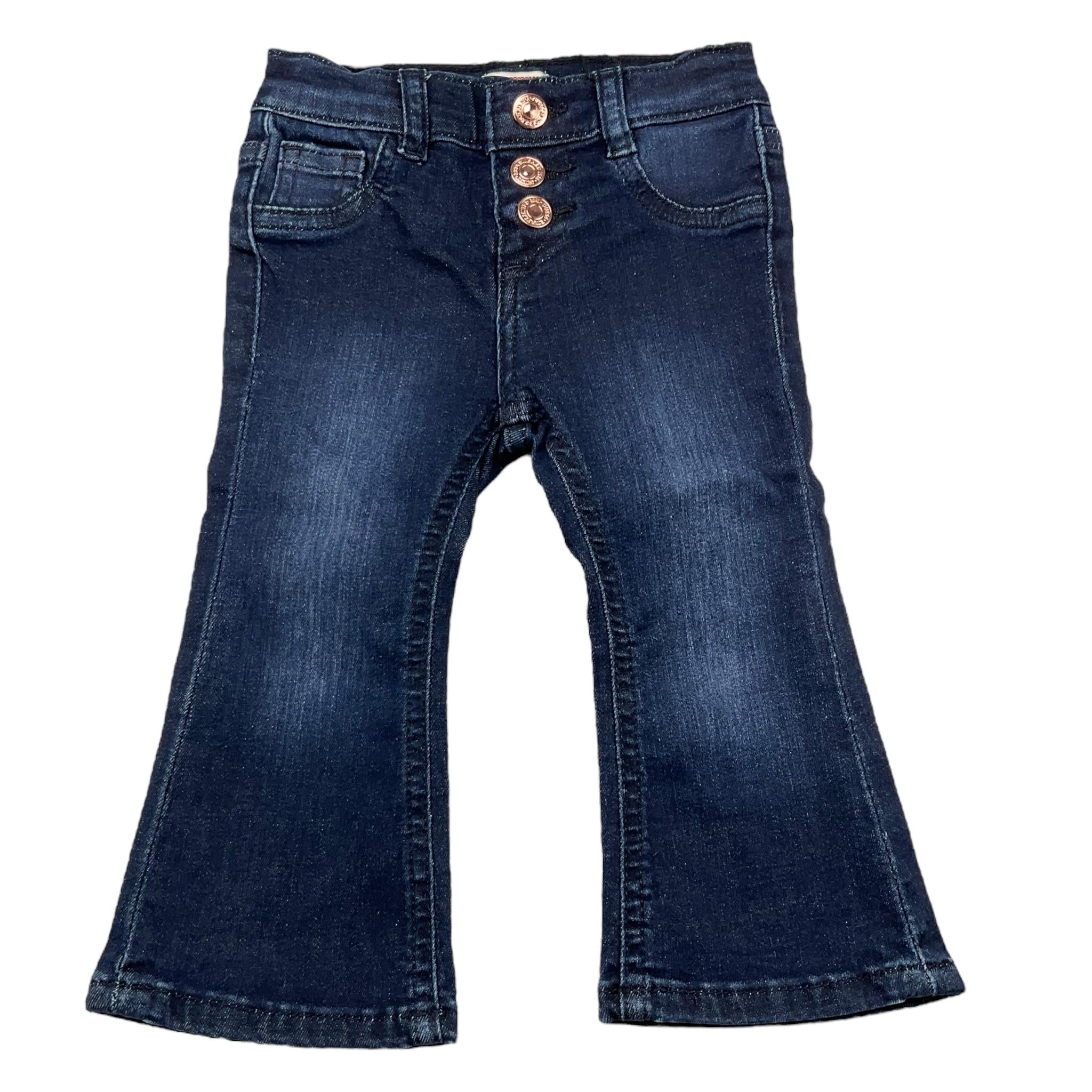 GUESS jeans tinta unita modello zampa Blu per Neonata K4BA02D4CA0 BLU GUESS