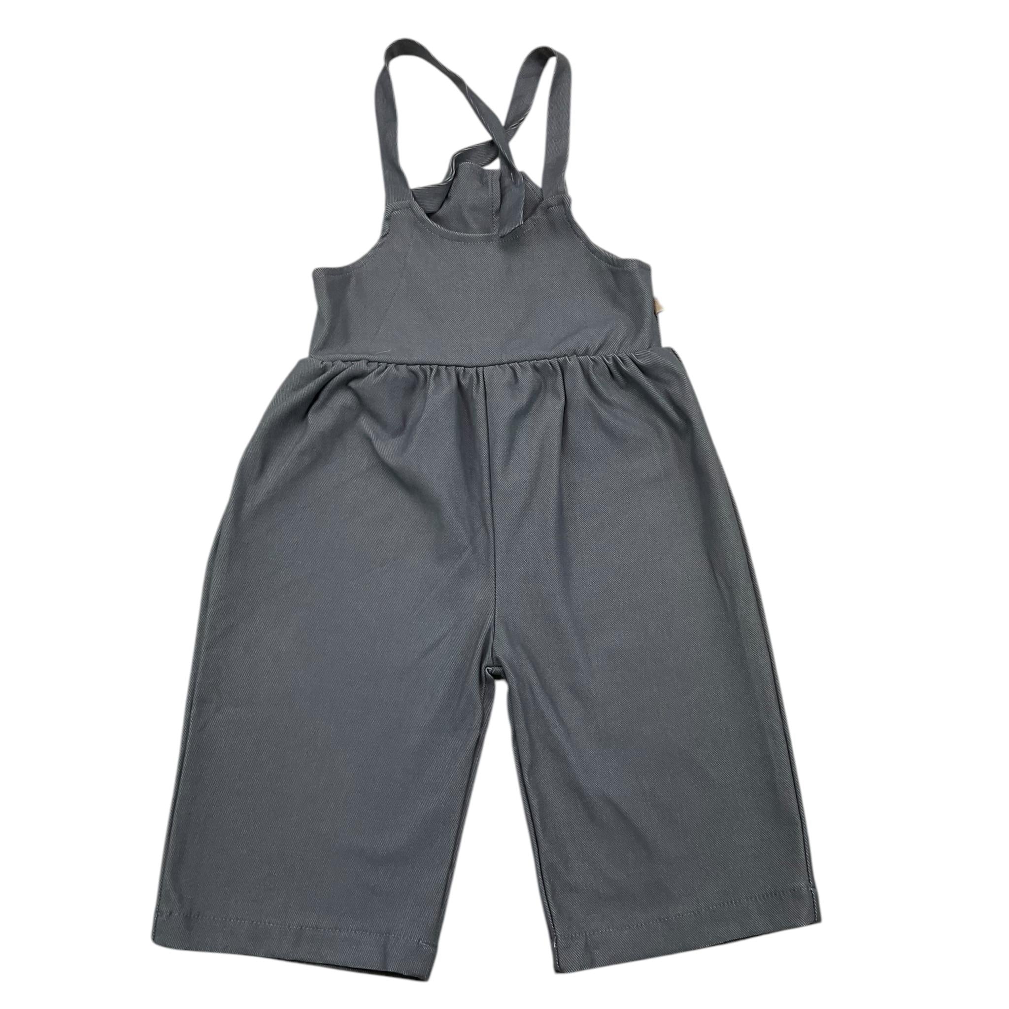 BAMBOOM+BABIES salopette tinta unita Blu per Bambino 7066J BLU BAMBOOM+BABIES