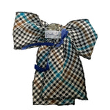 PICCOLA LUDO spilla modello fiocco fantasia a quadri Bianco per Bambina BS9WA016X BIANCO PICCOLA LUDO