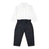 FAY completo camicia-pantalone Bianco per Neonato FVA520 BIANCO FAY