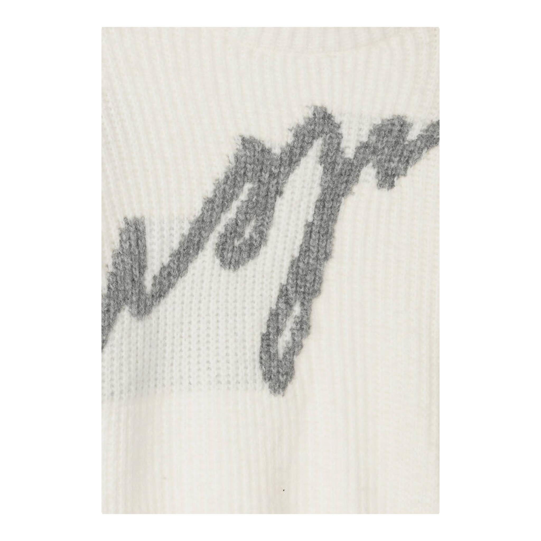 MSGM maglia girocollo tinta unita con stampa logo Panna per Bambina F4MSJGTN113 PANNA MSGM