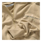 CALVIN KLEIN felpa tinta unita con zip e cappuccio Beige per Bambina IG0IG02541 BEIGE CALVIN KLEIN
