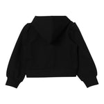 LIU JO felpa tinta unita con cappuccio e zip Nero per Neonata KF4109F0939 NERO LIU JO