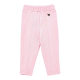 MONNALISA pantalone tinta unita con elastico in vita Rosa per Bambina 37B400 ROSA MONNALISA
