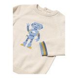 MAYORAL maglia tinta unita girocollo con stampa Beige per Neonato 2310XX BEIGE MAYORAL