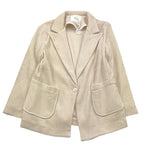 LU LU BY MISS GRANT giacca tinta unita in velluto a costine Beige per Bambina LL3083 BEIGE LU LU BY MISS GRANT