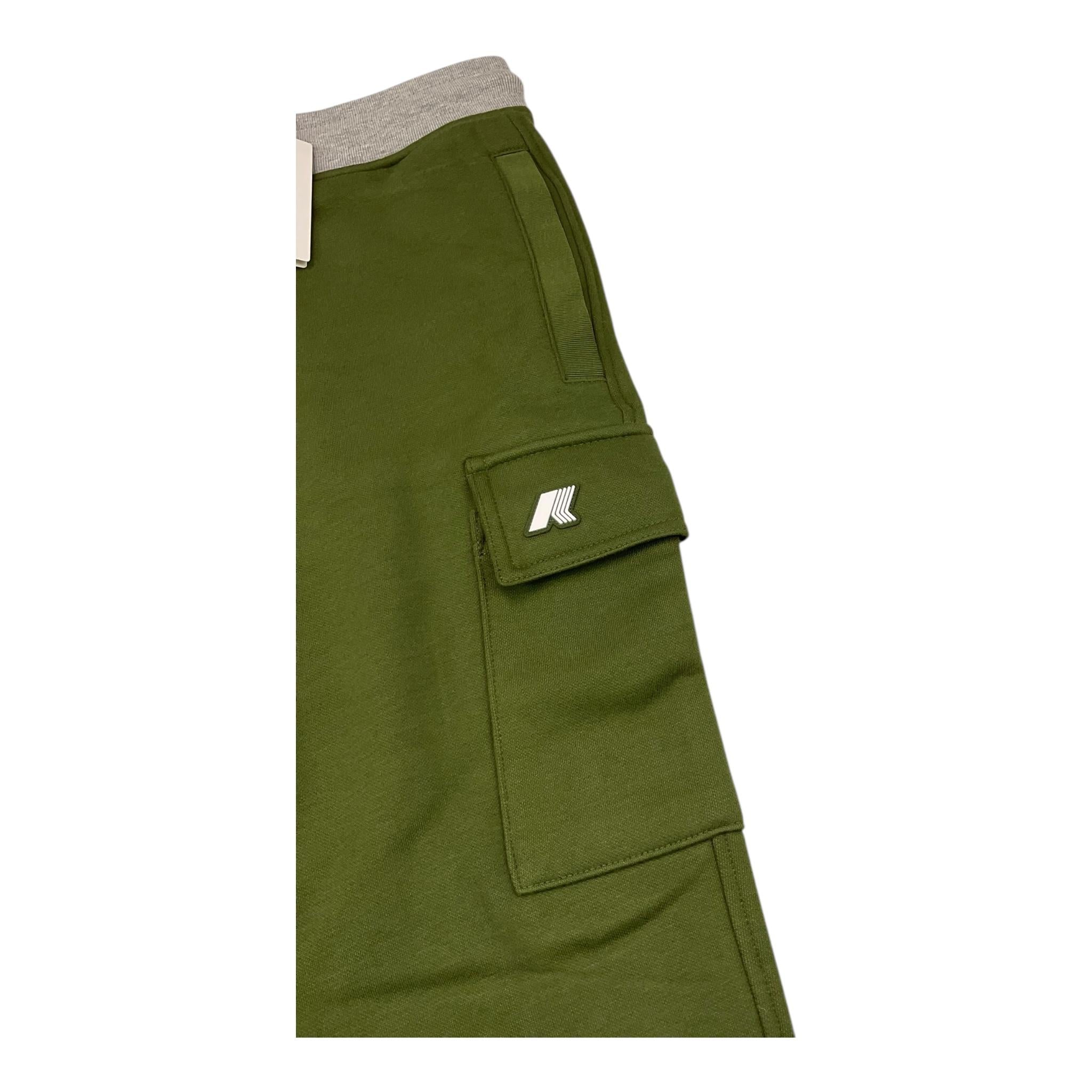 K-WAY pantalone tinta unita modello tuta Verde per Bambino K2131SWX VERDE K-WAY
