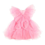 ELISABETTA FRANCHI abito tinta unita in tulle Rosa per Bambina EFAB472 ROSA ELISABETTA FRANCHI