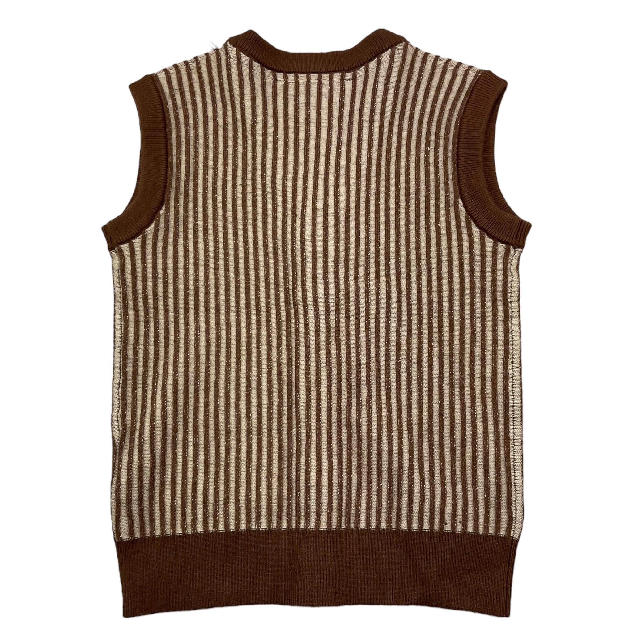 TRUSSARDI gilet tinta unita  Marrone per Bambino TBA25041GL MARRONE TRUSSARDI