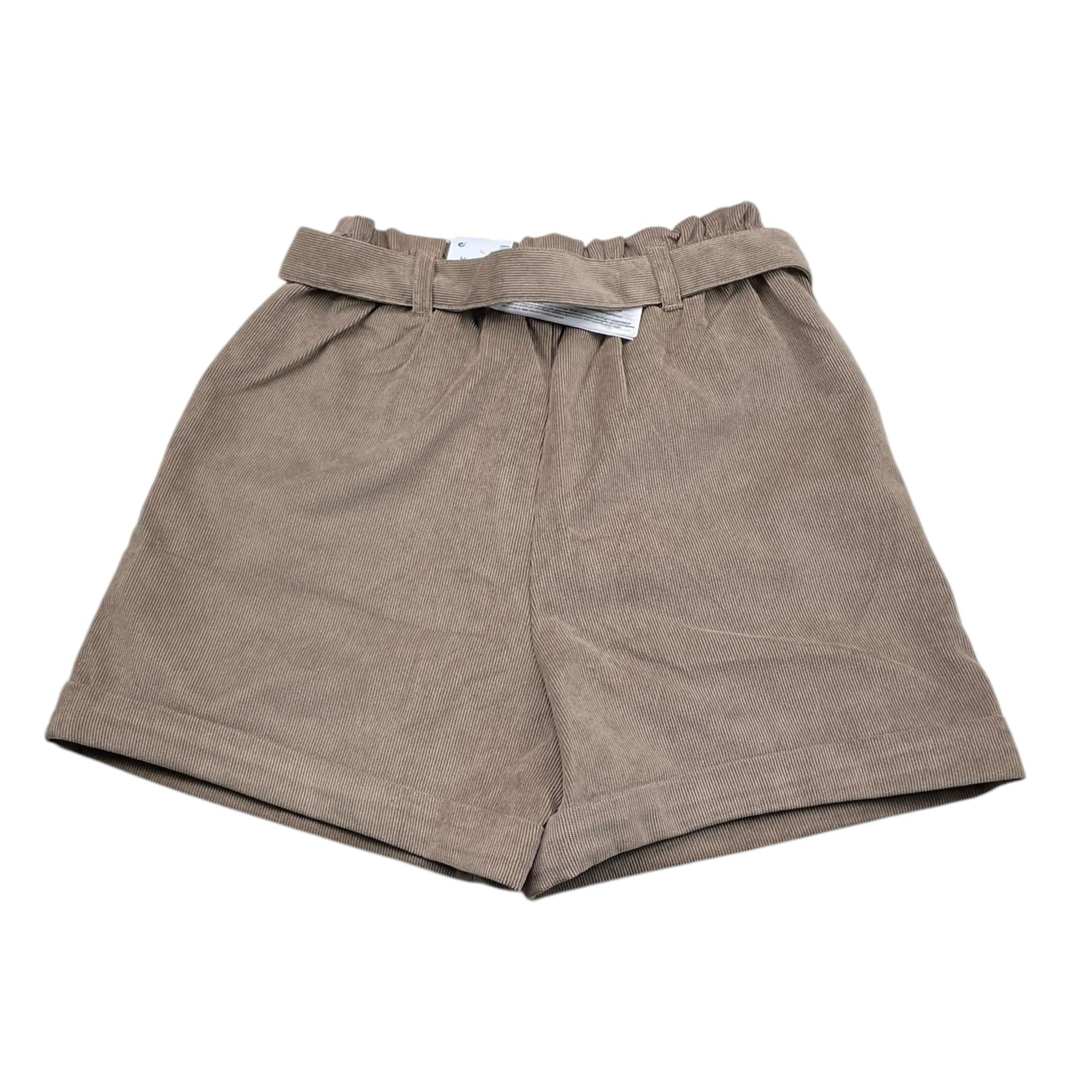 MAYORAL short tinta unita in camoscio Marrone per Bambina 7214 MARRONE MAYORAL