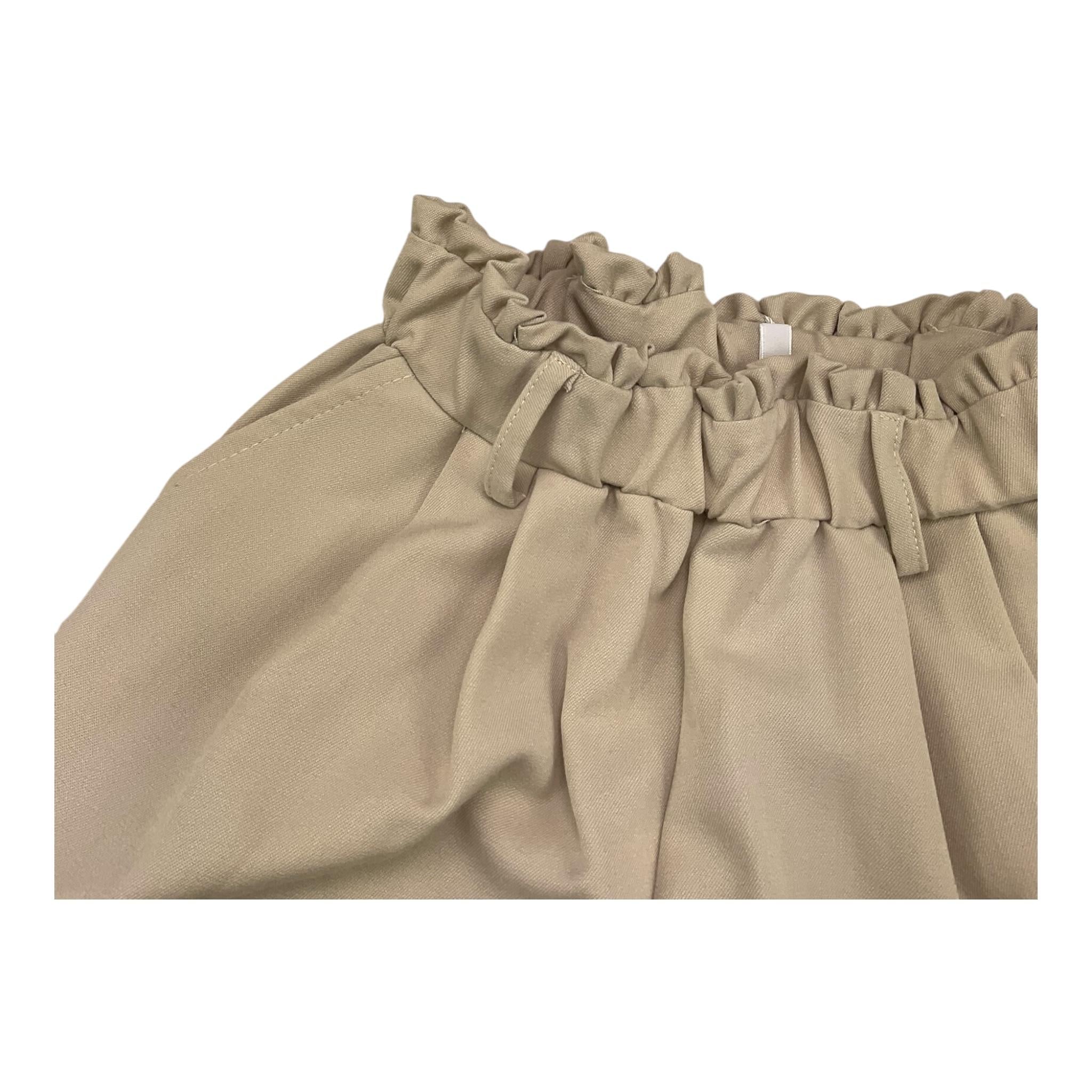MAGIL pantalone tinta unita con elastico in vita Beige per Bambina GN25090 BEIGE MAGIL