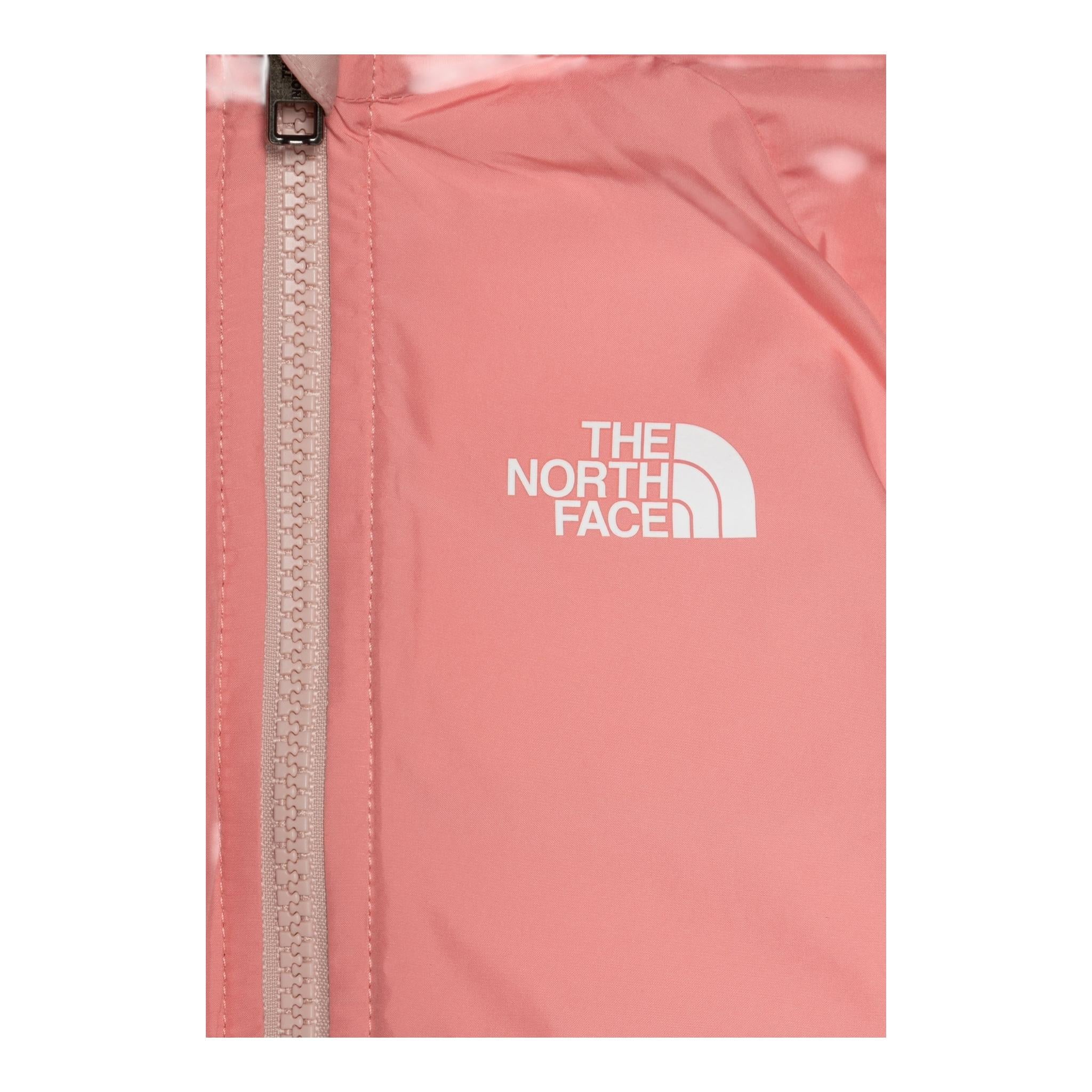 THE NORTH FACE giubbino bicolre reversibile con cappuccio e zip Rosa per Neonata NF0A88W3LK6X ROSA THE NORTH FACE
