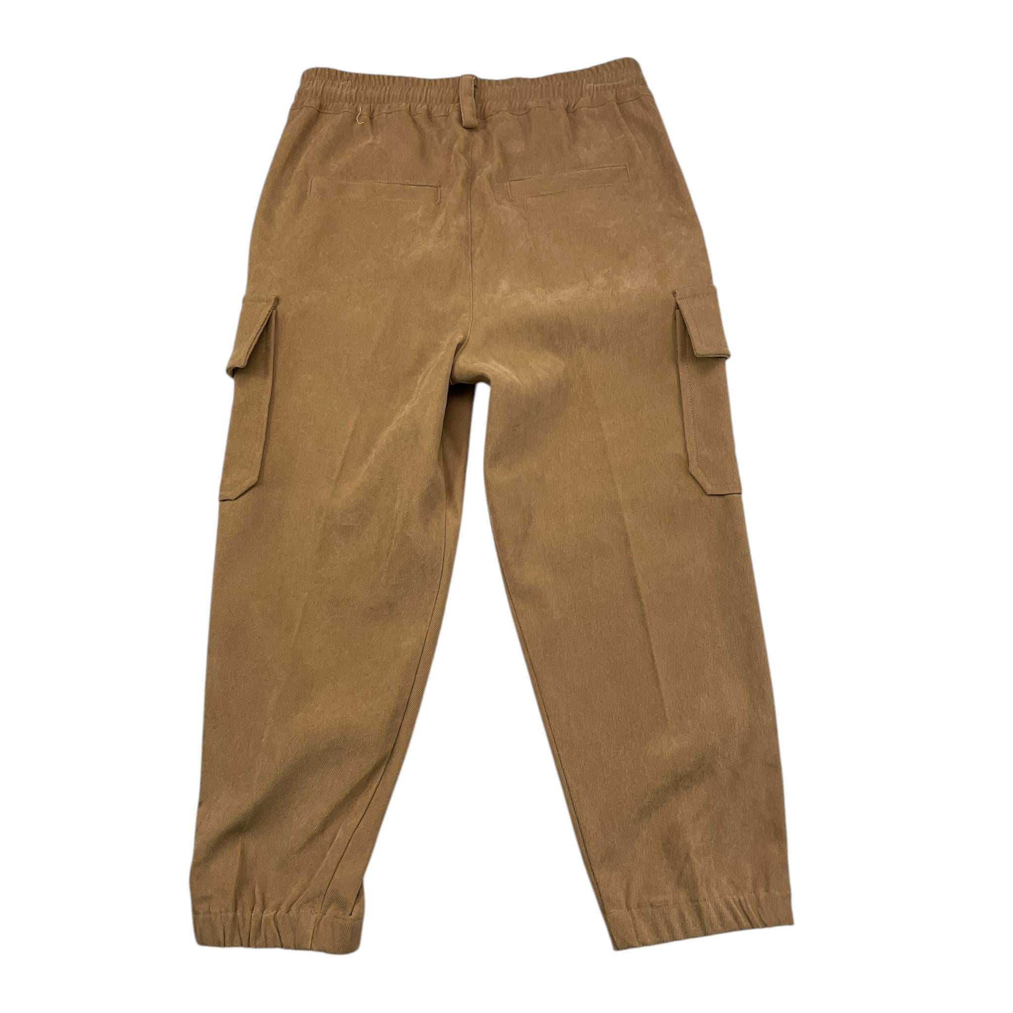 TRUSSARDI pantalone tinta unita con elastico in vita Beige per Bambino TBA25091PA BEIGE TRUSSARDI