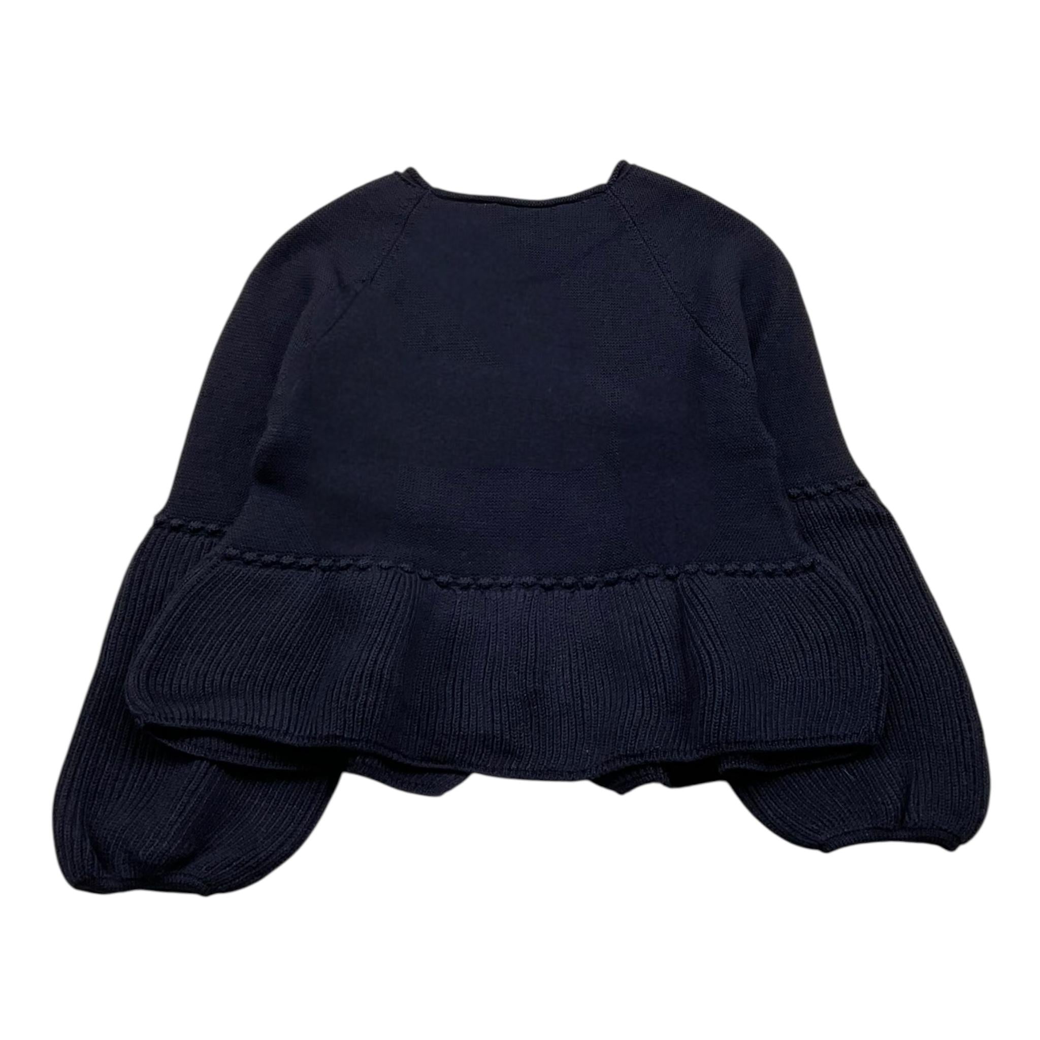 LE COCONNE cardigan tinta unita Blu per Bambina LCN1249 BLU LE COCONNE