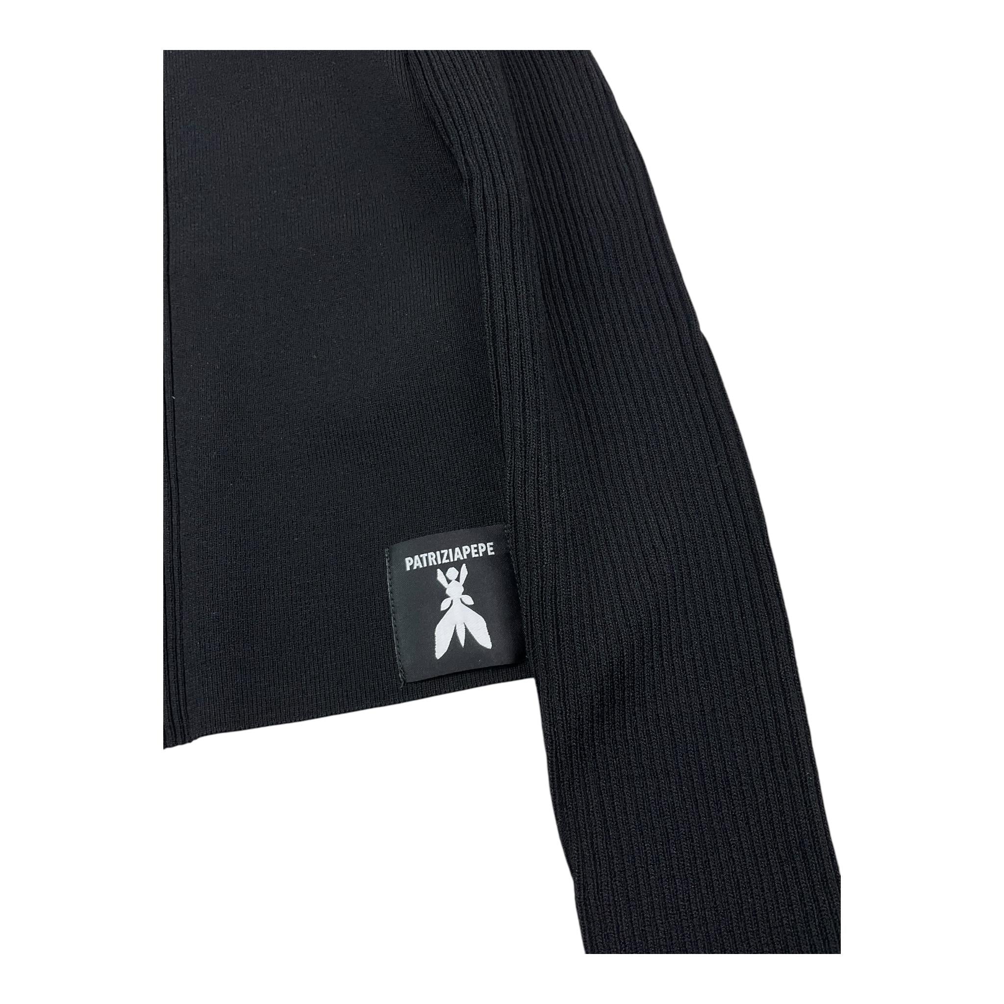 PATRIZIA PEPE shirt girocollo tinta unita Nero per Bambina 7K0050 NERO PATRIZIA PEPE